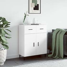 vidaXL Skåp vit 69.5x34x90 cm konstruerat trä 827996