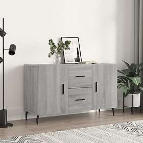 vidaXL Skänk grå sonoma 100x36x60 cm konstruerat trä 828194