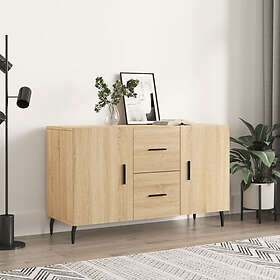 vidaXL Skänk sonoma-ek 100x36x60 cm konstruerat trä 828191