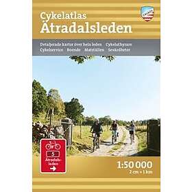 : Cykelatlas Ätradalsleden 1:50,000