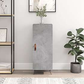 vidaXL Skåp betonggrå 34,5x34x90 cm konstruerat trä 828512