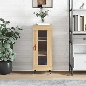 vidaXL Skänk sonoma-ek 34,5x34x90 cm konstruerat trä 828767