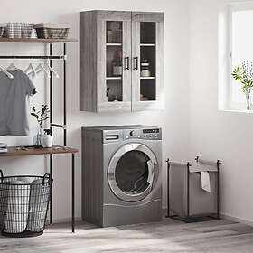 vidaXL Väggskåp grå sonoma 69.5x34x90 cm 828490