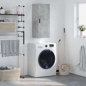 vidaXL Väggskåp betonggrå 34.5x34x90 cm 828872