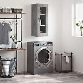 vidaXL Väggskåp betonggrå 34.5x34x90 cm 828920