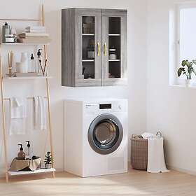 vidaXL Väggskåp grå sonoma 69,5x34x90 cm 828466