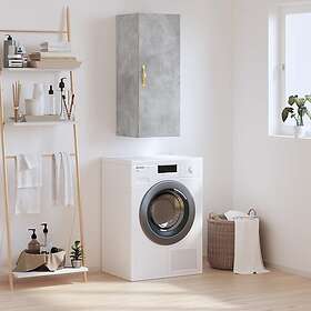 vidaXL Väggskåp betonggrå 34.5x34x90 cm 828840