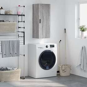 vidaXL Väggskåp grå sonoma 34.5x34x90 cm 828874