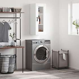 vidaXL Väggskåp vit 34.5x34x90 cm 828916