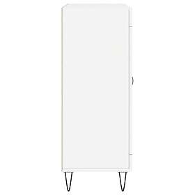 vidaXL Skåp vit 69,5x34x90 cm konstruerat trä 830188