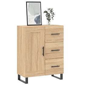 vidaXL Skänk sonoma-ek 69,5x34x90 cm konstruerat trä 830287