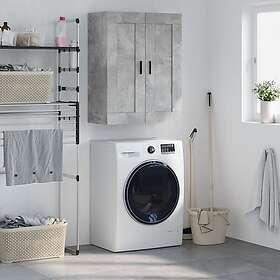 vidaXL Väggskåp betonggrå 69.5x34x90 cm konstruerat trä 830400