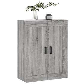 vidaXL Väggskåp grå sonoma 69,5x34x90 cm konstruerat trä 830386
