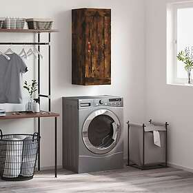 vidaXL Väggskåp rökfärgat ek 34.5x34x90 cm konstruerat trä 830481