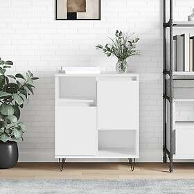 vidaXL Byrå vit 60x35x70 cm konstruerat trä 831188