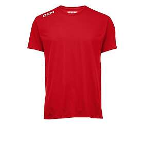 CCM T-Shirt Team Premium Essential JR Red, Röd, S