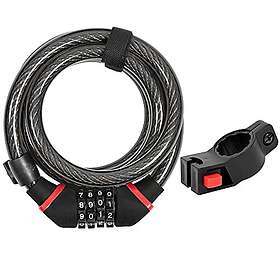 Zefal K-traz C6 Cable Lock Svart 12 x 1800 mm