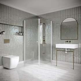 Hietakari Duschhörn Classic 155 Rund med Vändbara Dörrar 155-61-55