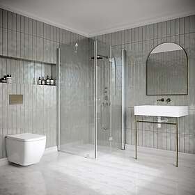 Hietakari Duschhörn Classic 147 Fast Vägg och Vikbar Dörr 147-81-D2