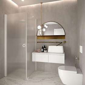 Hietakari Duschhörn Forma 368 Fast Vägg och Vändbar Dörr 368-66-B7