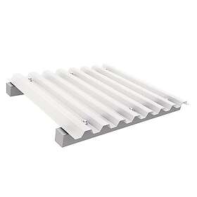 Halle Plasttak Polysol Komplett Tak Opal 11 skivor L= 4,5 m TZPSO11F