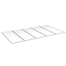 Halle Kanalplast 55 mm Isolux Opal Komplett Tak 55mm Kompl 5st 6000x1250 CZ55O5F