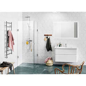 Alterna Duschhörn Luxor AL LUXOR D-HÖRN 78X88 10TL VIT 7331156