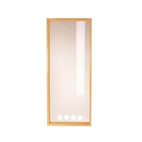 TylöHelo Bastufönster 6L 506x1781 mm GLASPARTI GRAN 6L/v BRONS 95113826