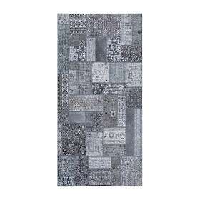 KM Carpets Tryckmatta Patchwork Steel 80*150 36652