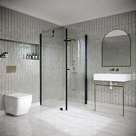 Hietakari Duschhörn Classic 146 Fast Vägg och Vändbar Dörr 146-91-FC