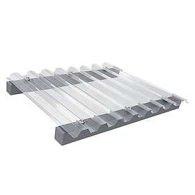 Halle Plasttak Polysol Komplett Tak Klar 10 skivor L= 3,5 m TZPSK10D