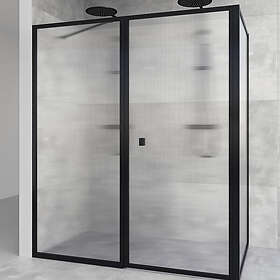 Macro Design Duschhörn Empire L Linjeglas Matt Sort 96x85x78(1645-1675) DEL96857