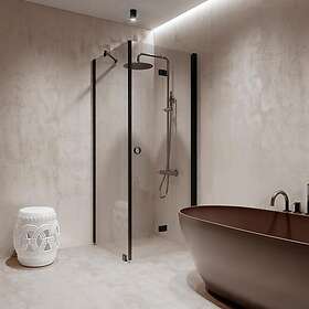 Hietakari Duschhörn Forma 369 Fast Vägg och Vikbar Dörr 369-91-B3