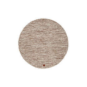 KM Carpets Ullmatta Torekov Rund Nougat 240 35525