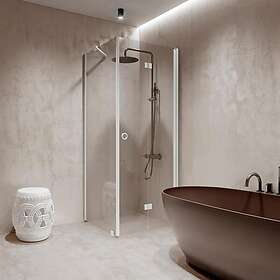 Hietakari Duschhörn Forma 369 Fast Vägg och Vikbar Dörr 369-61-72