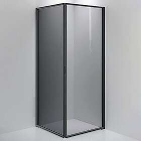 INR Duschhörn Edge 12 EDGE 12,Smoke, Onyx,Yttermått 900x900,Höjd 2150. 212003199