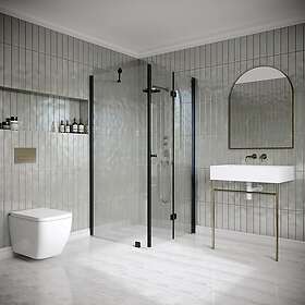 Hietakari Duschhörn Classic 147 Fast Vägg och Vikbar Dörr 147-91-F2