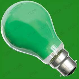 Crompton GLS Colourglazed BC B22d 40W (Green)