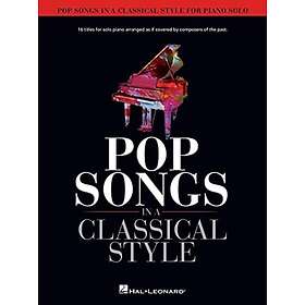 Style Pop Songs in a Classical For Piano Solo Bok