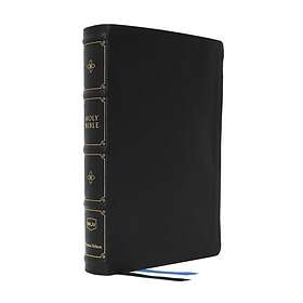 Maclaren NKJV, Large Print Thinline Reference Bible, Blue Letter, Series, Leathersoft, Black, Thumb Bok