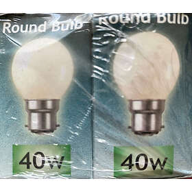 Crompton Charmlight Round BC B22d 40W (Red)