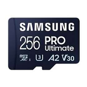 Samsung Pro Ultimate microSDXC Class 10 UHS-I U3 V30 A2 200/130MB/s 256GB