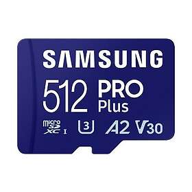 Samsung PRO Plus 512GB UHS-I U3 CLASS10 V30 4K 2023 A2