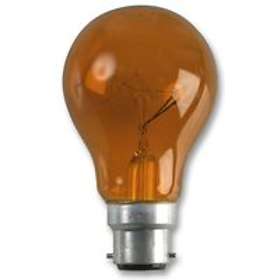 Crompton Decorative Round Harlequin BC B22d 25W (Amber)