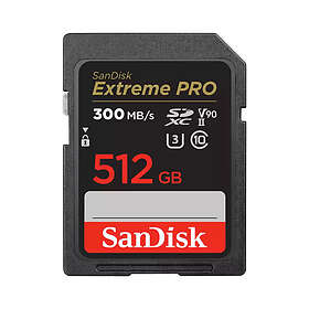 SanDisk Extreme PRO SDXC 512GB 300MB/s SDSDXDK-512G-GN4IN