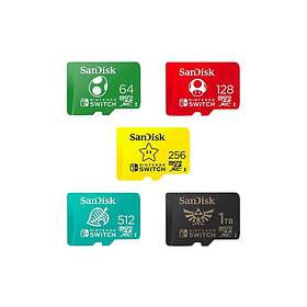 SanDisk Nintendo Switch Flash-minneskort 64 GB mikroSDXC UHS-I