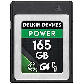 Delkin CFexpress Typ B Power 165GB G4 R1780/W1700