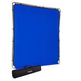 Manfrotto EzyFrame Fotobakgrund Chroma Key Blue 2x2.3m