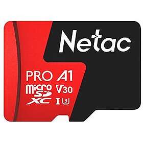 Extreme P500 Pro MicroSDXC 128Go V30/A1/C10 up to 100Mo/s, retail pack with SD A
