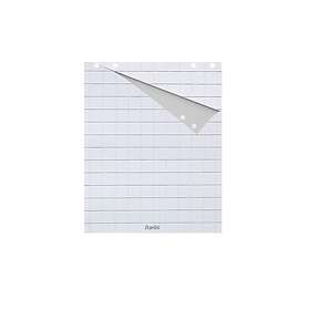 Bantex Blädderblock 550 x 750 mm Blankt/Rutat